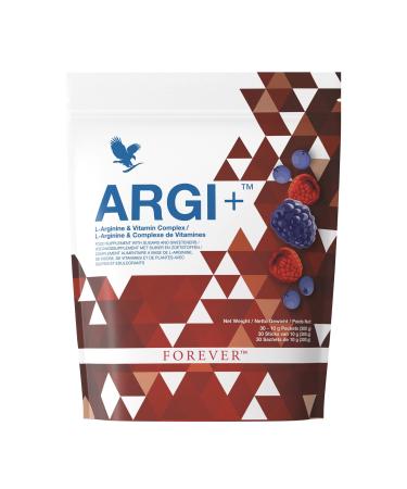Forever Argi+ 5G L-arginine per portion vitamin complex for athletes and active people improve performance fruity taste gluten-free (30 sticks of 10 g)