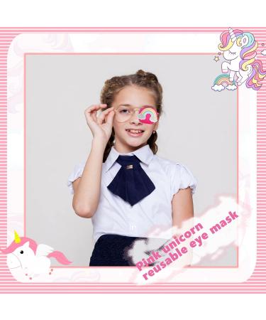 ALLY-MAGIC Unicorn Eye Patch for Girls and Boys - 2 PCS Single Eye Masks for Lazy Eye, Amblyopia, and Strabismus - Left Eye Cover - Buy Online on GoSupps.com