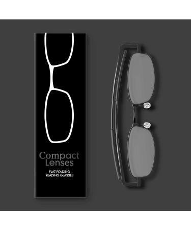 Compact Folding Reading Glasses - Jet +3.0 | Lightweight & Travel-Friendly Lenses for International Shipping - Buy Online on GoSupps.com