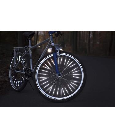 SECUREFLECT 72-Piece Bicycle Spoke Reflectors | 3M Scotchlite Reflective Material | ORIGINAL StVZO Approved - Buy Online on GoSupps.com