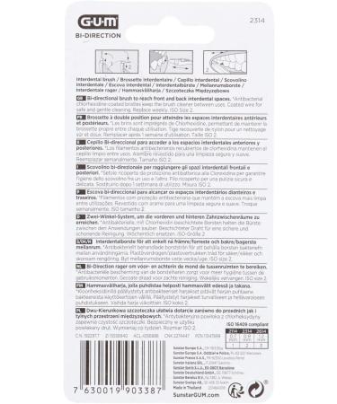 Buy Cep Interdent Gum Bi-Direcc Micro-F 2314 - 6 Pieces Pack | International Shipping Available - Buy Online on GoSupps.com