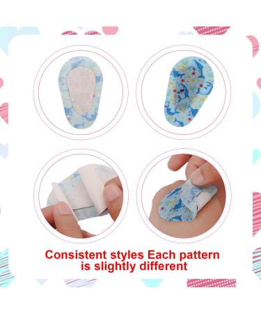 90pcs Colorful Eye Patches for Kids Portable Adhesive Eye Patches for Kids Disposable Eye Bandage Patch Non Woven Eye Patch for Child (9 Styles) - Buy Online on GoSupps.com