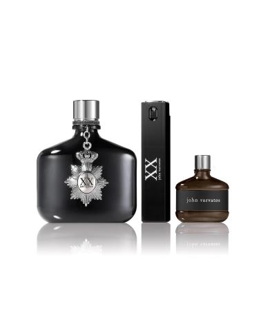 John Varvatos Men's Cologne XX Eau de Toilette EDT Spray Woody Oriental Scent with Notes of Cardamom Orange Flower & Sandalwood John Varvatos XX Eau de Toilette 1.76 Fl Oz (Pack of 3) - Buy Online on GoSupps.com