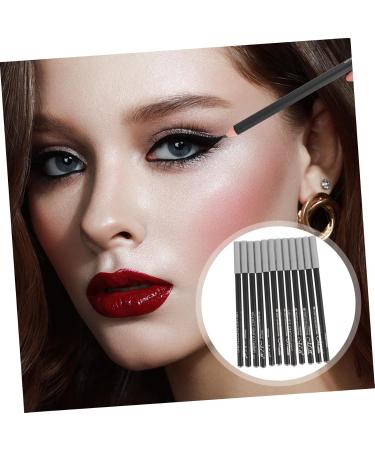 12 pi ces Crayons Yeux Noirs Crayon Sourcils Pratique Maquillage L ger R sistant Anti-bavure Portable Femme - Buy Online on GoSupps.com