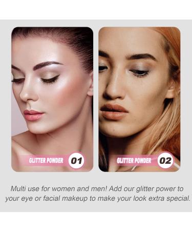 Lurrose Glitter Powder Spray Women Makeup Body Hair Highlighter Sprayer Shimmer Sparkle Powder Makeup Spray for Hair Face Body Nails Cosmetic Light Gold 7x5.5cm Light Gold - Buy Online on GoSupps.com