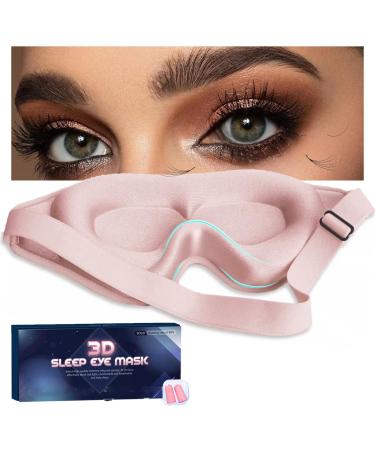 Eye Mask for Lash Extensions Sleep Mask for Lash Extensions for Lashes Aftercare Lash Extension Sleep Mask for Travel Yoga Nap 3D Contoured Eye Mask