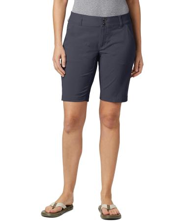 Shop Columbia Women's Long Hiking Shorts - India Ink | Durable & Comfortable Outdoor Gear - Buy Online on GoSupps.com