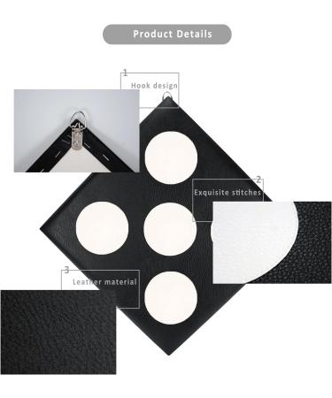 Leather Square Fencing Target for Foil, Saber, and Epee - Black, One/Five Bullseye - Buy Online on GoSupps.com