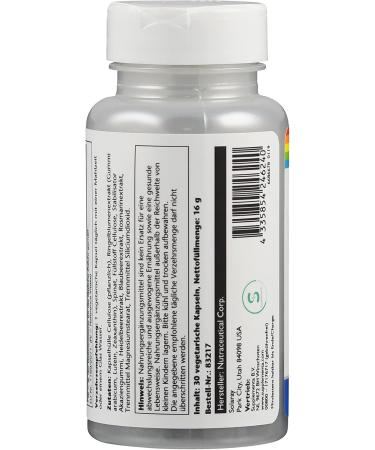 Solaray Lutein-Eyes Advanced 24mg | Vegan & Gluten-Free | 30 Capsules | Lab-Tested Dietary Supplements with Marigolds & Zeaxanthin for Eye Health - Buy Online on GoSupps.com