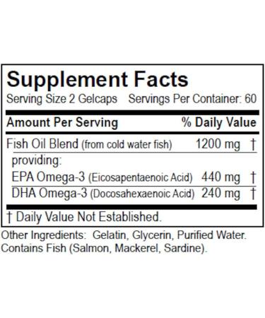 Dialyvite - Omega-3 Concentrate Dietary Supplement - 120 Gelcaps - Buy Online on GoSupps.com