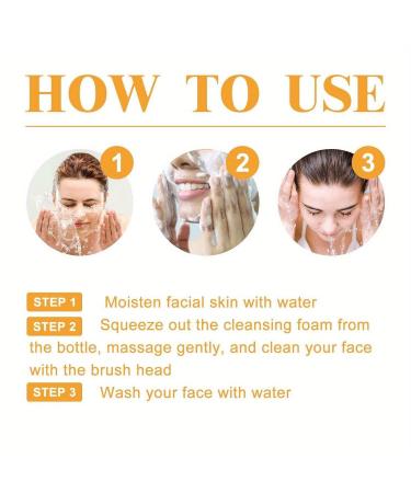 Turmeric Face Wash Foam Cleanser | Deep Pore Cleansing for All Skin Types - Buy Online on GoSupps.com
