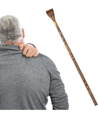 Amagogo Wooden Back Scratcher - Itching Relief 42cm Perfect for Men Women & Children | Multi-Use Massager for Face Head & Feet - Buy Online on GoSupps.com