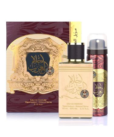 Ahlam al Arab Spicy Woody Musky Eau de Parfum Ard al Zaafaran 80ml + Deodorant - Buy Online on GoSupps.com