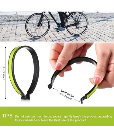 Buy Geosar Reflective Bike Pants Clips Elastic Ankle Tapes for Men & Women Cyclists | Durable PVC Coated Bike Accessories - Buy Online on GoSupps.com