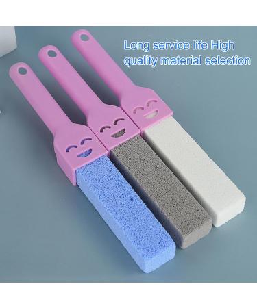 Spermuoy 3-Piece Pumice Stone Cleaning Set | Toilet Kitchen & Bathroom Cleaning Tools | Effective & Easy-to-Use Pumice Cleaning Block with Handle - Buy Online on GoSupps.com