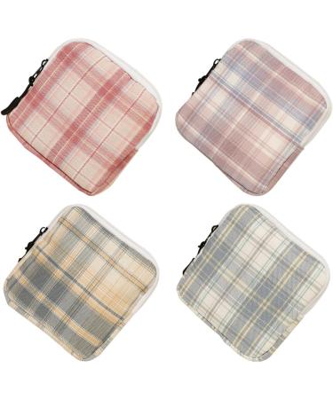 Mobestech 16 STK Mini Storage Bag Wallet for Women - Period Hygiene Kit & Tampon Pouch - Compact Cotton Organizer - Buy Online on GoSupps.com