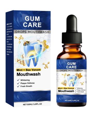 Gouttes buccales botaniques la menthe fra che liquide v g tal Mundwasserkonzentrat pour une haleine propre et rafra chissante formule v g tale avec l g re sensation de refroidissement (1pcs)