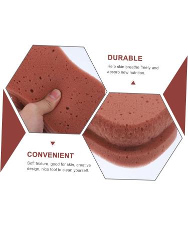 Beatifufu Bath Sponge Shower Pouf Brush Shower Exfoliating Sponge Brush Bath Exfoliating Sponge Shower Sponge Bath Body Scrubber Bath Scrubber Bath Exfoliating Cleaning Sponge - Buy Online on GoSupps.com