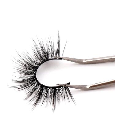Ahrikiss False Lashes 14 Pairs Fluffy Eyelashes Pack - Natural Look Faux Mink Wispy Strip Eye Lashes Multipack, Cat Eye Style - Buy Online on GoSupps.com