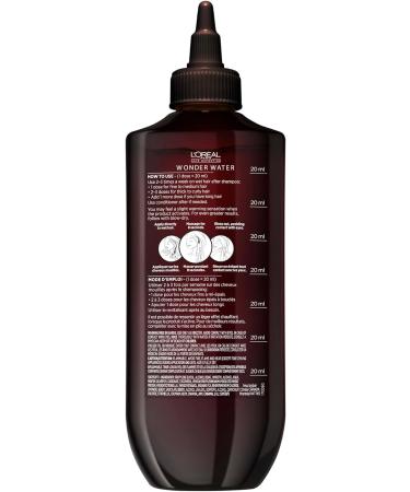 L'Oreal Paris 8-Second Wonder Water Hair Mask for All Hair Types Lamellar Water Technology with Protein and Amino Acids For Dry and Damaged Hair Silicone Free 200 ml Lamellar Hair Treatment - Buy Online on GoSupps.com