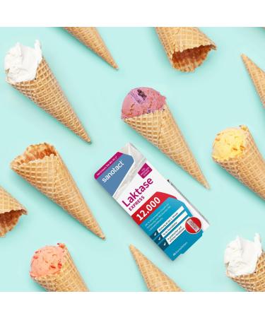 Sanotact Lactase Express 12 000 - 40 Tablets | Enhance Lactose Digestion | Fast Shipping Worldwide - Buy Online on GoSupps.com