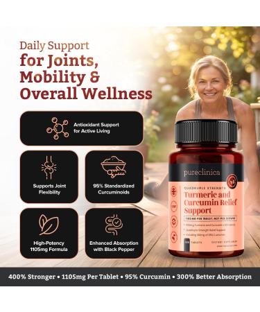 Curcumine de Curcuma - 1000mg x 1080 comprim s (6 bouteilles) Contient 95% de Curcumine Poudre de racine de Curcuma contenant des curcumino des - Buy Online on GoSupps.com