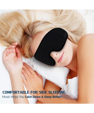 Jabees Serenity Sleep Headphones: Wireless Bluetooth 5.0 Eye Mask with Light Blocker for Sleep, Music, Audiobooks - Ideal for Travel, Yoga, and Relaxation - Buy Online on GoSupps.com