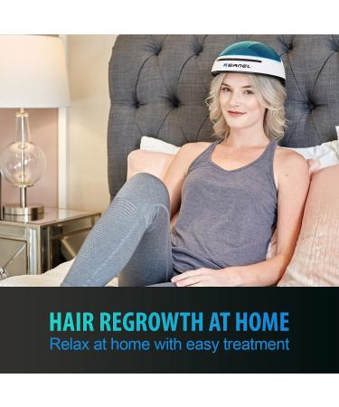 Laser Hair Growth System Cap - FDA Cleared Hair Regrowth Hat for Men & Women | 8000C Laser Therapy - Buy Online on GoSupps.com