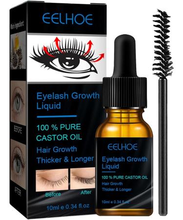  Eastuy Castor Oil Eyelash Base - Castor Oil Pure Brow Lash | Multifunctional Castor Oil Eyelash Primer for Eyelashes Eyebrows Hair Growth Primer Enhancer - Buy Online on GoSupps.com