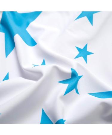 Bonverano Baby Boys Swimsuit UPF 50+ Long Sleeve Zipper One Piece Blue Star 2-3 Years - Buy Online on GoSupps.com