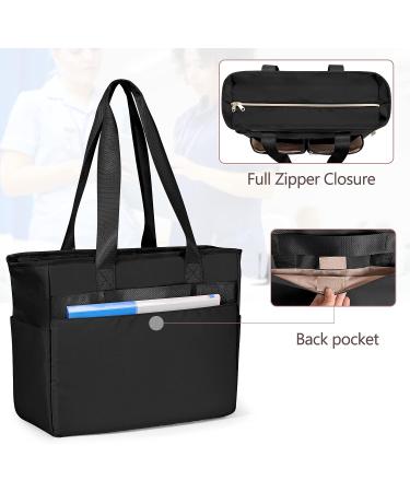 Fasrom Nurse Tote Bag with Laptop Sleeve - Ideal for Nurses and Medical Assistants - Black (Patent Design) - Buy Online on GoSupps.com