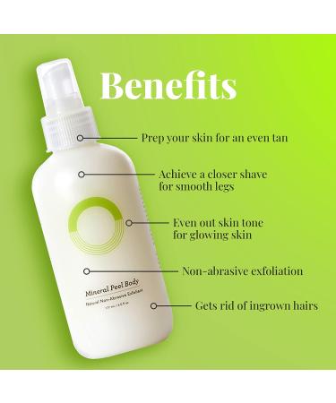 ORG Korean Deep Gel Exfoliating Body Scrub - Natural Cruelty Free Formula for Smooth & Glowing Skin - 6oz - Buy Online on GoSupps.com