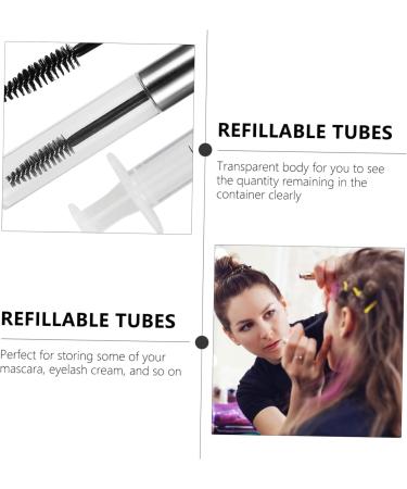 Healvian 12pcs Mascara Tube Empty Eyelash Tube Empty Mascara Bottle Eyelash Curler Kit Lash Kits Plastic 1 g (Pack of 1) As Shown - Buy Online on GoSupps.com