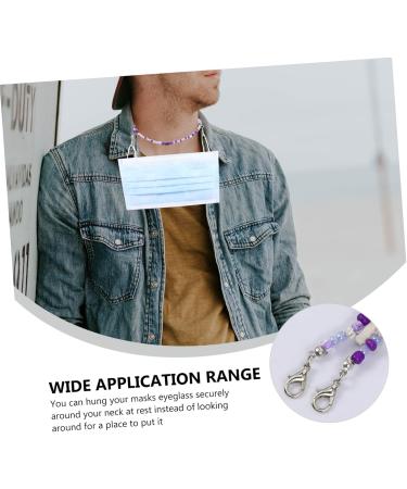 Shop Stylish 2-in-1 Glasses & Mask Chain - Anti-Slip Pearl Earrings Lanyard & Tapes | International Shipping Available - Buy Online on GoSupps.com