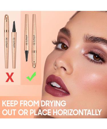 2024 Magic 4-Tip Eyebrow Pencil - Waterproof Microblading & Long-Lasting Brow Contour Pen in Light Brown - Buy Online on GoSupps.com