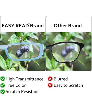 Women's Fashion Rectangular Reading Glasses 4 Pack +2.5 - Spring Hinge, Colorful Frames - Buy Online on GoSupps.com