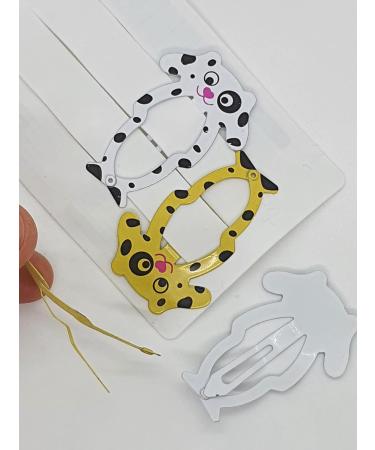 Girls Snap Hair Clips Set - Cute Metal Hair Accessories for Baby Toddlers - Buy Online on GoSupps.com