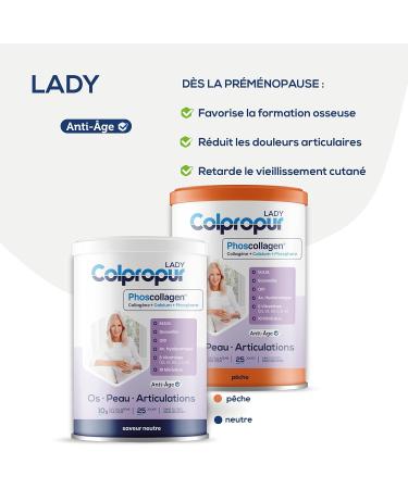 Hydrolyzed Collagen Powder | Menopause Bone | Calcium Phosphorus Hyaluronic Acid Q10 Vitamins Minerals | 25 Days | Neutral Flavor | Colpropur - Buy Online on GoSupps.com