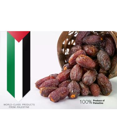 Sunnah Shop Medjool Premium Medjool dates from Palestine 2 kg Large Medjoul King dates from fresh harvest Unique caramel flavor 100 natural without additives 1 kg 2er Pack - Buy Online on GoSupps.com