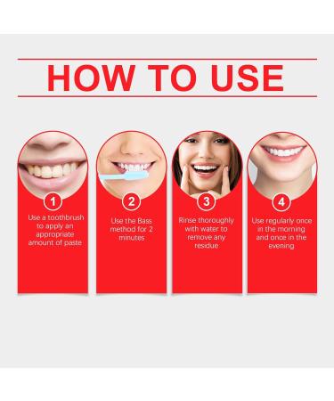 Gentle Clean Toothpaste - Removes Stains Relieves Hot/Cold Sensitivity Daily Care Fresh Breath(1PCS) 1 Fl Oz (Pack of 1) - Buy Online on GoSupps.com