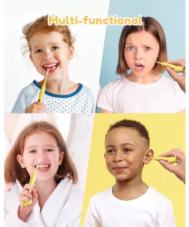Xlife Wireless Ear Wax Removal Tool with 6 LED Lights and 360-Degree Gyroscope - Kid-Friendly Ear Cleaner and Earwax Remover - Compatible with Smartphones - Buy Online on GoSupps.com