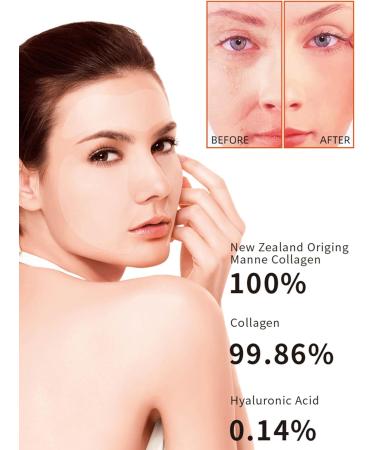 Melting Collagen Film Soluble Collagen Supplement Film Highprime Collagen Film Mask Collagen Hydrating Face Mask to Prevent Fine Lines Protect Skin and Anti-Ageing (2 Boxes) - Buy Online on GoSupps.com