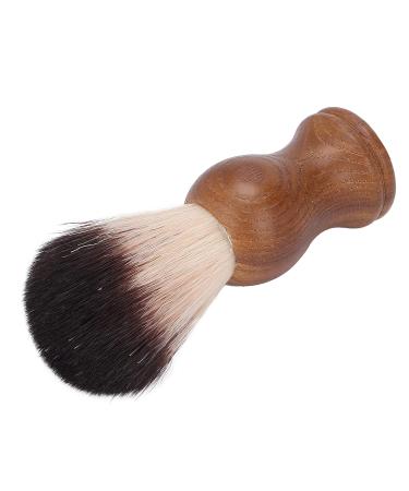 Professional Portable Shaving Brush with Wooden Handle - Ideal for Home Hairdressers | International Shipping - Buy Online on GoSupps.com