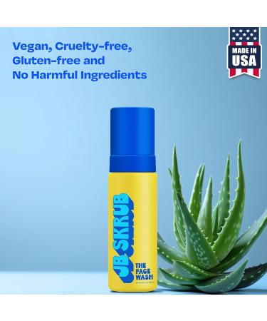 Gentle Foaming Face Wash for Kids & Teens | Fragrance-Free Cleansing with Aloe Vera & Chia Seed | Sensitive Skin Care - 5.5 Fl. Oz - Buy Online on GoSupps.com