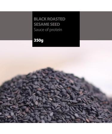 Black Roasted Sesame 350g Source of Protein Roasted 350g (Pack of 1) - Buy Online on GoSupps.com