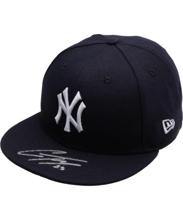 Gleyber Torres New York Yankees Autographed New Era Baseball Cap - Autographed MLB Hats