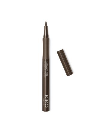 KIKO Milano Ultimate Pen Eyeliner - 02 | Long-lasting eyeliner pen 02 Brown 1 piece (1 pack)