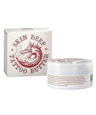Skin Deep Dragon Butter (7 oz) - Better and Cheaper Alternative to Hustle Butter - Tattoo Cream with 3 Applicators - Buy Online on GoSupps.com