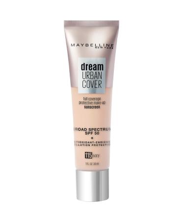 Maybelline Dream Urban Cover Flawless Coverage Foundation Makeup  SPF 50  Ivory - Buy Online on GoSupps.com