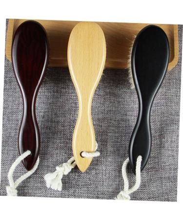 Beavorty Men's Wooden Bamboo Mustache & Beard Hairbrush - Premium 20x5cm Cleaning Brush for Grooming & Baby Bathing - Buy Online on GoSupps.com